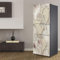 Fridge Wraps Kitchen Fridge Stickers Cover Full Doors, Fridge Sticker Full Covering Door Fridge Covers Skins Wall Stickers for Kitchen Decal, Retro Navigation Map America