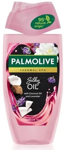 Palmolive Duschgel Silky Oil – Coconut Oil & Lavender - 6er Pack (6x 250ml)