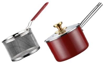 Fryer 304 Stainless Steel Noodle Soup Pot 304mm Kitchen Accessories