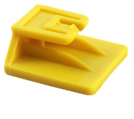 Clip Supporto per T.pass - 1 Pezzi Clip per Telepedaggio 2019 Sistema di Fissaggio Removibile, 3 x 3 cm, Porta T.pass per auto,Clip di supporto per Telepedaggio (modello T.Pass 2019) per auto