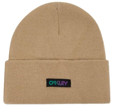 Oakley Herren B1b Gradient Patch Beanie, Kieselstein (Pebble), Einheitsgröße