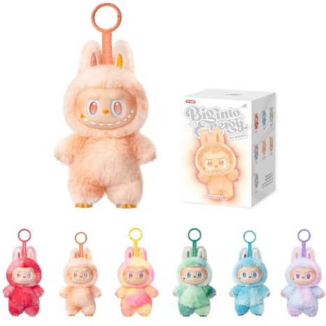 POP MART THE Monsters Big into Energy Series-Vinyl Plush Pendant Blind Box, Labubu Doll, Blind Box Figures, Plush Keychain, Bag Charms, Random Design Collectible Toys Home Decor, Single Box