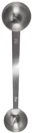 Nicear Double Sided Measuring Teaspoons 30g 15g Dual Headed Stainless Steel Scoop Powder Dispenser Scoop For Powder
