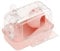 Gralara Cage pour Hamster avec Espace de Jeu et Transport, Rose