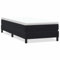 Generico Kangqiling Boxspringbett ohne Matratze Schwarz 90 x 220 cm aus Samt, Schwarz, 3315857