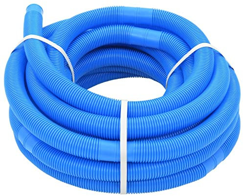 Xichuzi Manguera de Piscina, Manguera Limpiafondos Piscina, Manguera Depuradora, Tubo Depuradora Piscina, Azul 32 mm 15,4 m