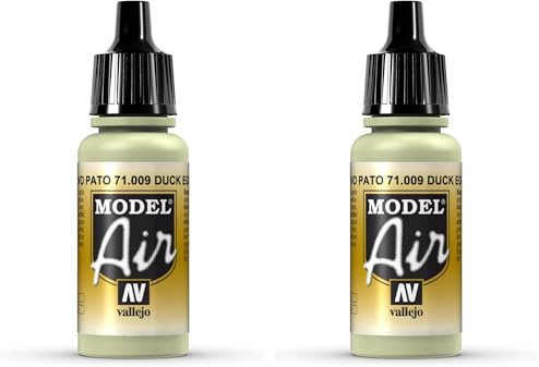 Vallejo Model Air 17 ml Acrylic Paint - Duck Egg Green (Pack of 2)