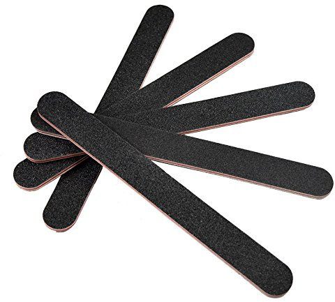 5 Large Jumbo Professional Nail Files Emery Boards Buffers Grit 100