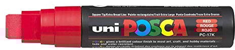 Posca UNI PC-17K PACK OF 5 - RED