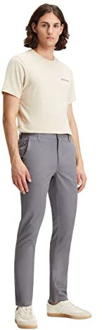 Dockers ALPHA ORIGINAL SKINNY, Pantalones para Hombre, Bruma Grey, 32W 32L