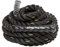 Amazon Basics Trainingsseil Battle Rope, 12m x 3,8cm, Schwarz