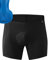 Gonso Sitivo U M, Herren Fahrradunterhose, Passt unter alle Rad-Shorts, Tights mit Sitivo Blue Sitzpolster mit Poron-Elementen, Enganliegende Passform, Schwarz/Blau, Gr. L