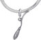 Harry Potter Sterling Silver Nimbus 2000 Broomstick slider charm by The Carat Shop