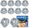 AUMEL Kit d'écrous de barre 10Pcs Pour Echo CS-400 Husqvarna 55, 455, 460 Rancher Vis de bride de tronçonneuse