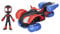 Spidey and his Amazing Friends Marvel Verwandelbarer Techno-Racer und Miles Morales Spider-Man Action-Figur, ab 3 Jahren, 10 Centimeters