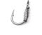 caihuashopping Fishing Hook 10pcs/lot Fishing Spring Hook Barbed Swivel Circle Carp Hook Size 2-15# Fishing Accessories Tackle Strong Sharp Fishhook (Size : 12#)