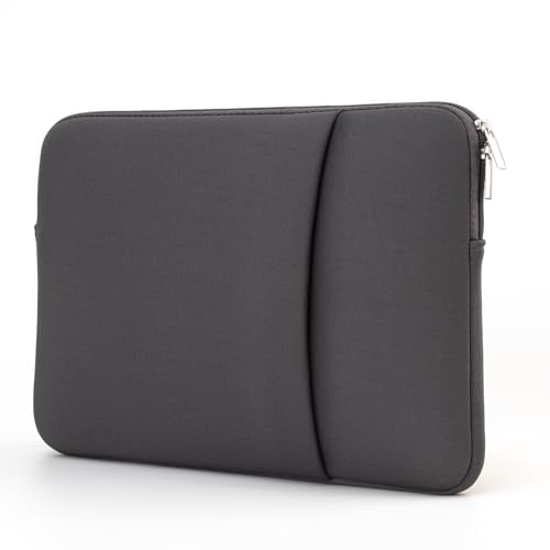 MicaYoung 14 Pollici Custodia Portatile Protettiva Borsa Porta PC Computer Notebook Sleeve Cover per 14 Pollici VivoBook ZenBook ThinkPad Acer ASUS Dell HP Chromebook Samsung Notebook Surface, Grigio