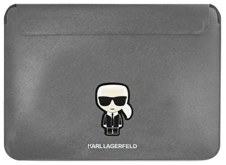Karl Lagerfeld Ärmel KLCS16PISFG 16 Silber Saffiano Ikonik Karl