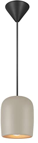 Nordlux NOTTI 10 Pendelleuchte grau E27 dimmbar 10x10x12cm
