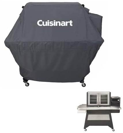 Cuisinart CGWM-081 Clermont Pellet Grill & Smoker Abdeckung, strapazierfähiges, reißfestes Polyester (Abdeckung für Clermont Pellet Grill)