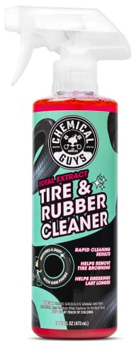 Chemical Guys CLD30216 Total Extract Tire & Rubber Cleaner, Safe for Cars, Trucks, SUVs, Motorcycles, RVs & More, 16 fl oz