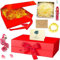 Geschenkbox mit Schleife, Geschenkbox mit Deckel, Geschenkschachtel mit Schleife, Geschenkschachtel mit Deckel, Geschenkverpackung Box, Geschenkschachtel, Geschenkbox, Geschenkkarton