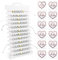 JGA Deko Frauen Team Bride Armbänder Set,10 Stück JGA Accessoires Frauen Armbänder mit 10 Pcs Team Bride Tattoo Aufkleber,Rosa Team Bride Armbänder für Junggesellenabschied Frauen