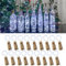 LEECOCO Led flaschenlicht,18 Stück 2m 20led Flaschenlichterkette korken， Fee lichterkette flaschenkorken für Weihnachten,Party, Hochzeit (18 Stück Kaltweiß)