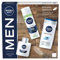 Men Feel Smooth Sensitive Shower & Shave Kit Gift Set 3 Pieces Include Men Sensitive Shower Gel, Shaving Foam and Post Shave Balm Gift For Men