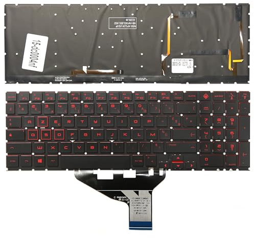 Clavier FRANÇAIS AZERTY pour HP OMEN 15-DC Series - NSK-XP1LN 4B+NF301.001