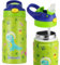 flintronic Gourde Isotherme Enfant, 350ML Gourde Enfant, Gourde Isotherme Enfant avec Paille, Sans BPA Tritan, Anti-fuite Reutilisable pour l'école, Les Sports et la Maternelle