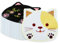 100 Stück Katzen-Servietten, 27,9 x 31,8 cm, Cartoon-Party-Servietten, schwarz-weiße Pfotenabdruck-Papierservietten, Katzen-Geburtstagsdekorationen, Kätzchen-Servietten für Kinder, Haustier, Katze,
