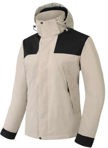 PADOLA Veste Femme mi Saison Veste imperméable Veste de Pluie Randonnée légère Softshell Respirant Coupe Vent Chic Trench Coat Poncho Cape Pluie Manteau Automne Hiver Printemps été (3 Gris, M)