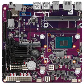 Tuofudun N100,6-Bay NAS Motherboard,2* i226-V 2.5G,2*M.2 NVMe,No Ram No Storage,With radiator,1*PCIEx4,6*SATA3.0, 1*DDR5, Firewall Router Mini ITX Mainboard