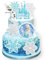 8pcs Ice snow Tortendeko Geburtstag, 8 Stück Kuchen Deko, Tortendeko Mädchen Kuchen Deko Geburtstag, Geburtstagsdeko, Cake Topper für Kinder Mädchen Junge Loving Cartoon
