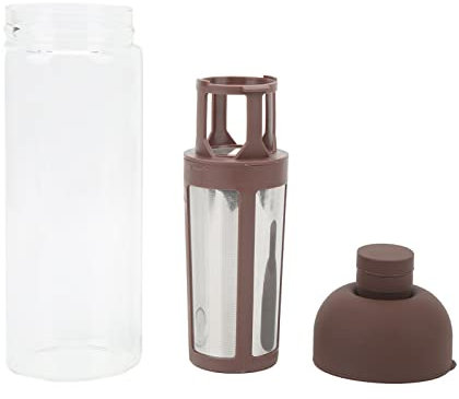 Lybunair Cold Brew Coffee Wine Bottle Double Layer Cold Brew Coffee Pot with Stainless Steel Filter for Home 1000ml