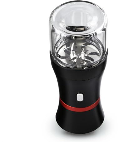 Electric Herb Grinder, Rechargeable & Portable, Compact Spice Mill for Dry Herbs & Spices, Ideal for Small Batches (1-2g)