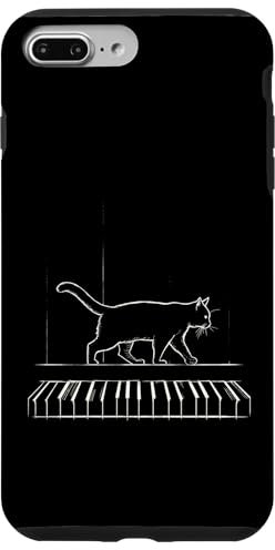 iPhone 7 Plus/8 Plus Cat Piano Case