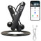 Cordless Skipping Rope with Counter, Type-C Weighted Skipping Ropes for Adults, USB Charging Smart Adjustable Jump Rope with APP, Workout Equipment for Women Men Adult, Burn Calories, Boxing, Gym, MMA