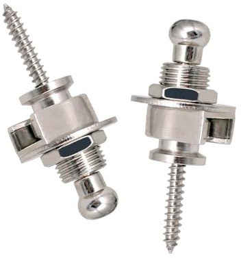 2pcs Gitarrengurt Security Locks Knöpfe Hardware Locksguitar Pins Für Elektrikguitars Bass Gitarren Hardware
