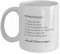 Acen Merchandise 6 règles du succès Arnold Schwarzenegger Mug avec coffret cadeau Inscription SK140, MUG331, Weiß