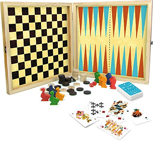 Vilac vilac6107 Piraten und Ritter, die Holz Spiele Set