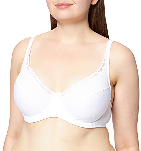 Dim Soutien-Gorge Femme Maintien Mes Essentiels By Dim x1, Blanc, 95C