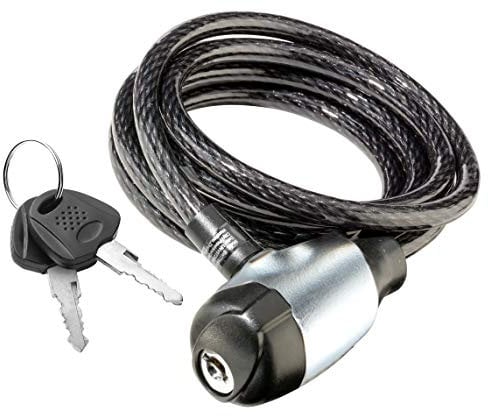 Schwinn SCH 6 X 8mm Key Lock Bloqueo Llave, Cable de 8 mm, 6-Feet x 8mm