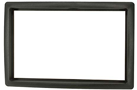 tomzz Audio 2445-035 Panel de Radio Doble DIN Compatible con Renault Megane II Scenic II 2002-2009 Negro