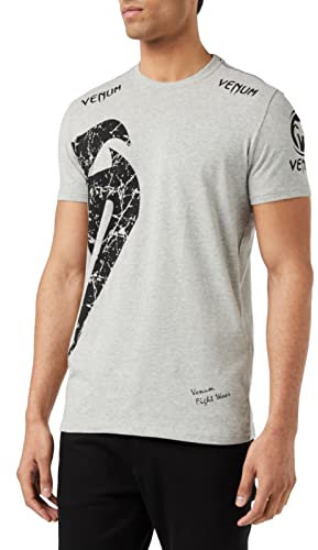 Venum Giant Camiseta, Hombre, Gris/Negro, L
