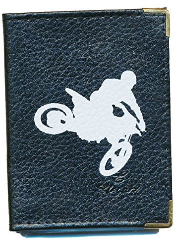 Pochette Etui Porte Cartes bancaire, Credit, fidélité, Noir - pour 24 Cartes Moto