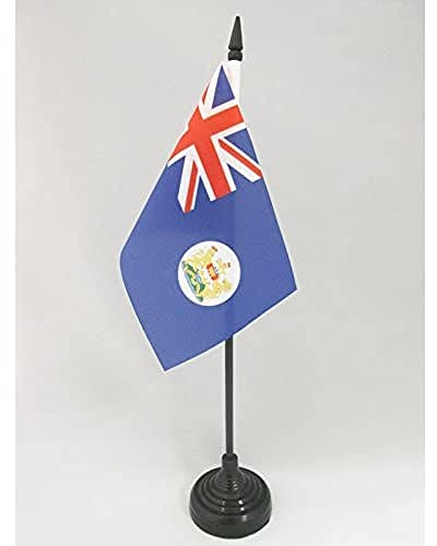 AZ FLAG - Tischflagge Hongkong Alt - 15x10 cm - Hk Tischfahne 10 x 15 Cm - Flaggen