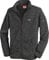 Stubai - Strick Fleecejacke Herren/Strickjacke mit Fleece Innenseite für Outdooraktivität, Strick Fleece Jacke mit Stehkragen und Reißverschluss ,Anthrazit-melè,XL