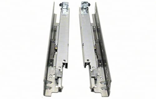 Blum 563h3810b Tandem Plus Blumotion 38,1 cm Schublade Läufer Paar für Gesicht Rahmen, silber